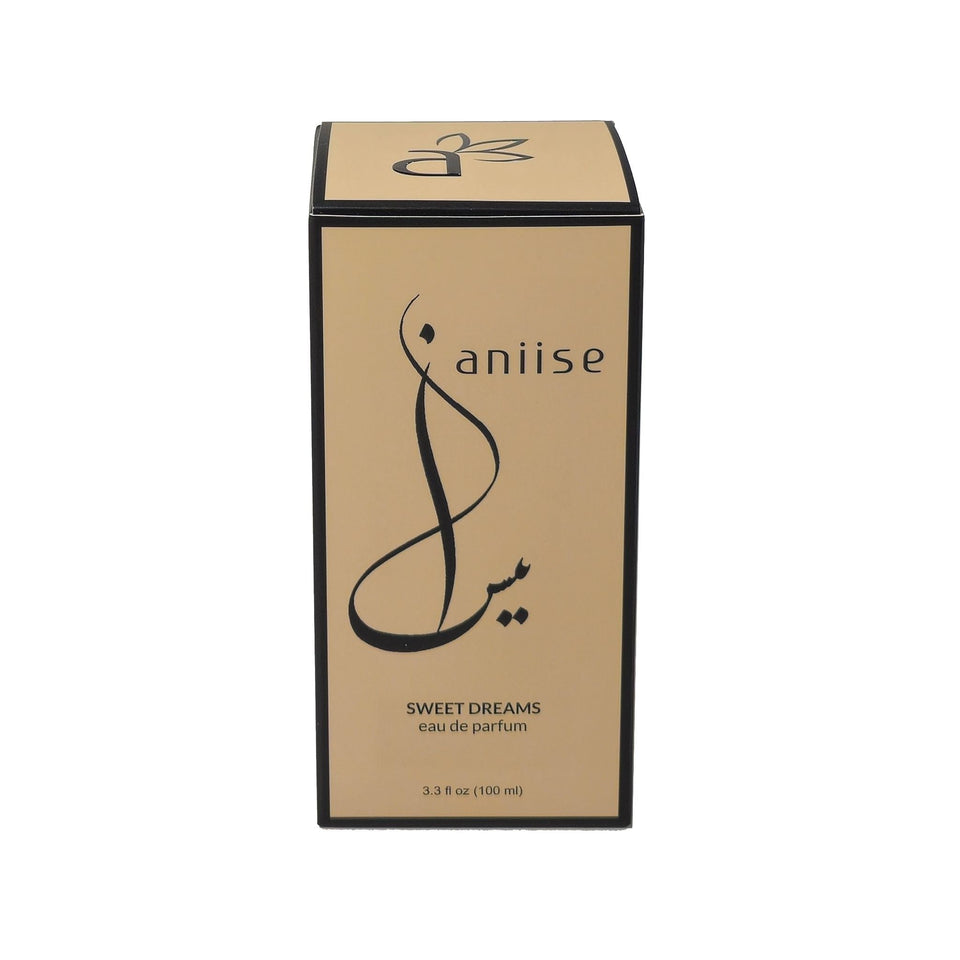 Aniise Sweet Dreams eau de parfum packaging on a white background